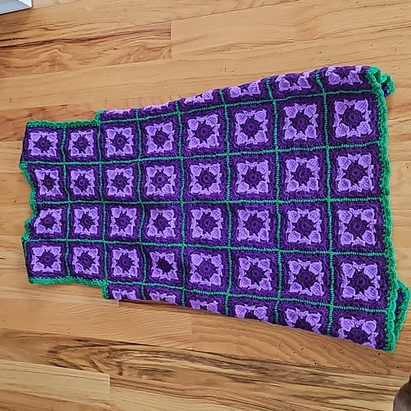 BOHO HIPPIE LONG KNITTED VEST - Picture 3 of 8